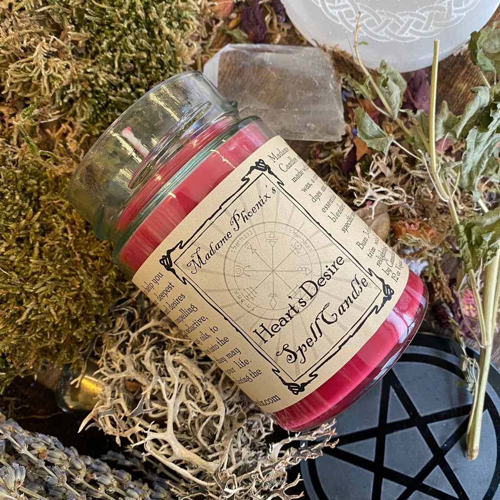 Hearts Desire Love Magic Candle