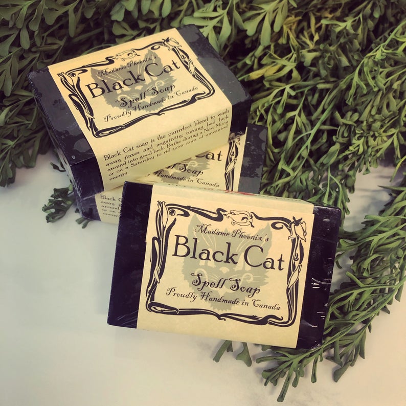 Black Cat Jinx Removing Spell Soap