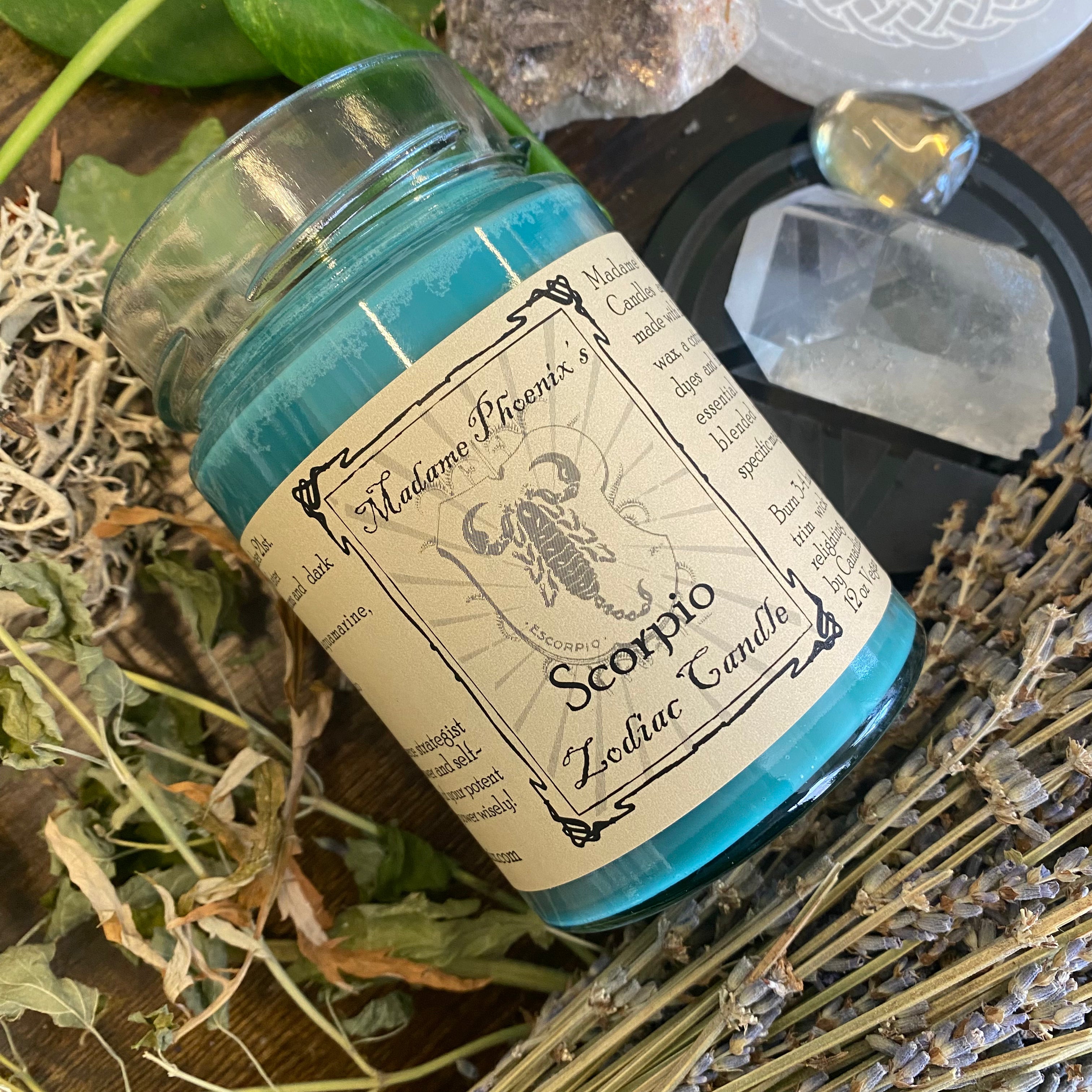 Zodiac Magic Scorpio Spell Candle