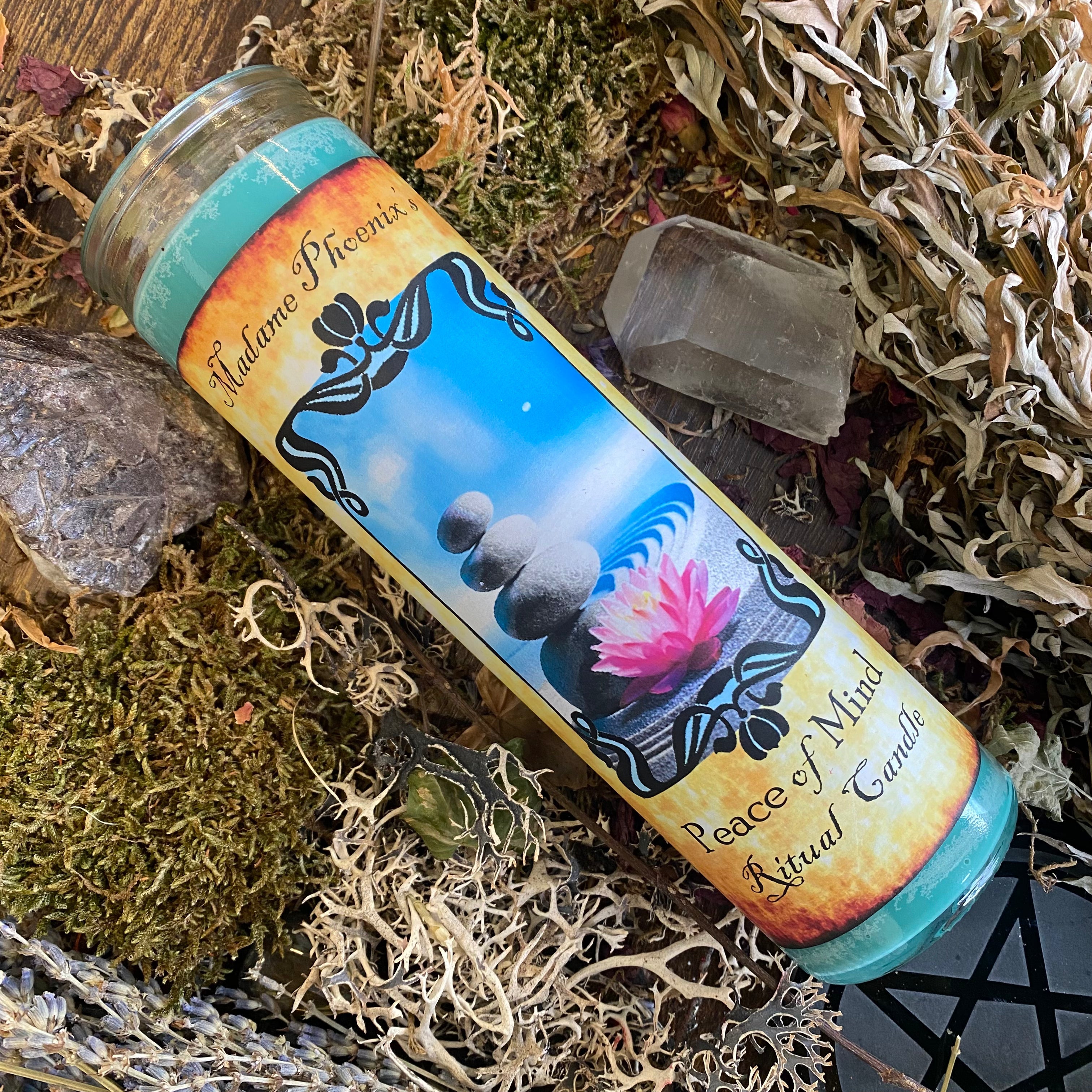 Peace of Mind Magic Spell Aromatherapy Candle