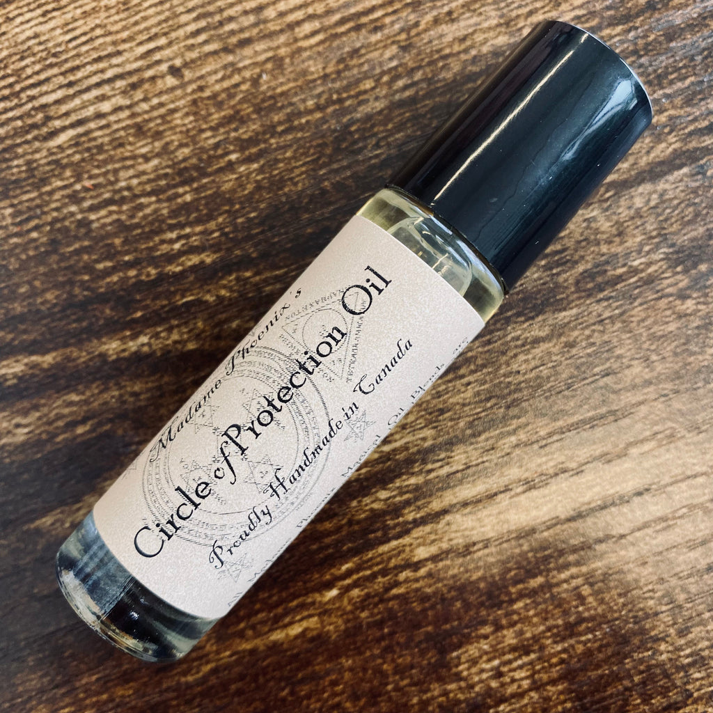 Circle of Protection Magic Spell Oil Roller