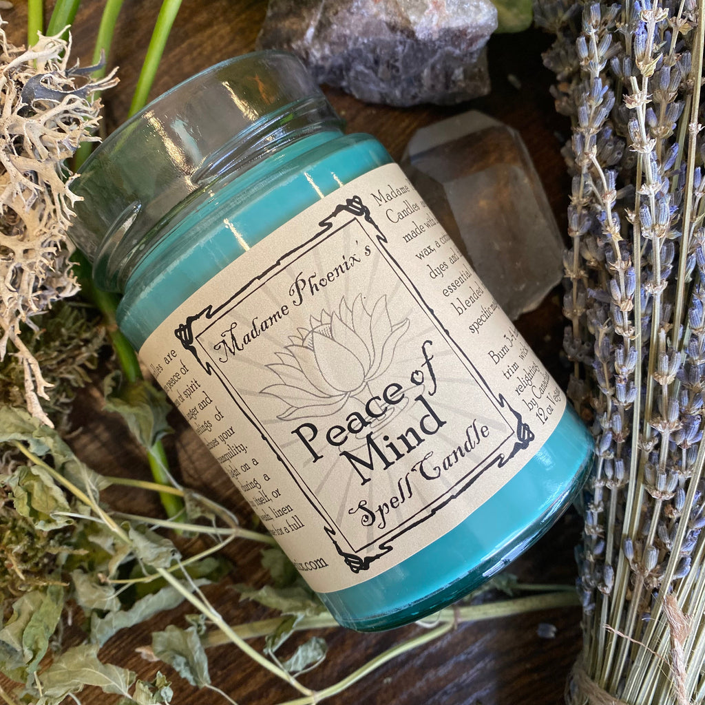 Peace of Mind Magic Spell Aromatherapy Candle