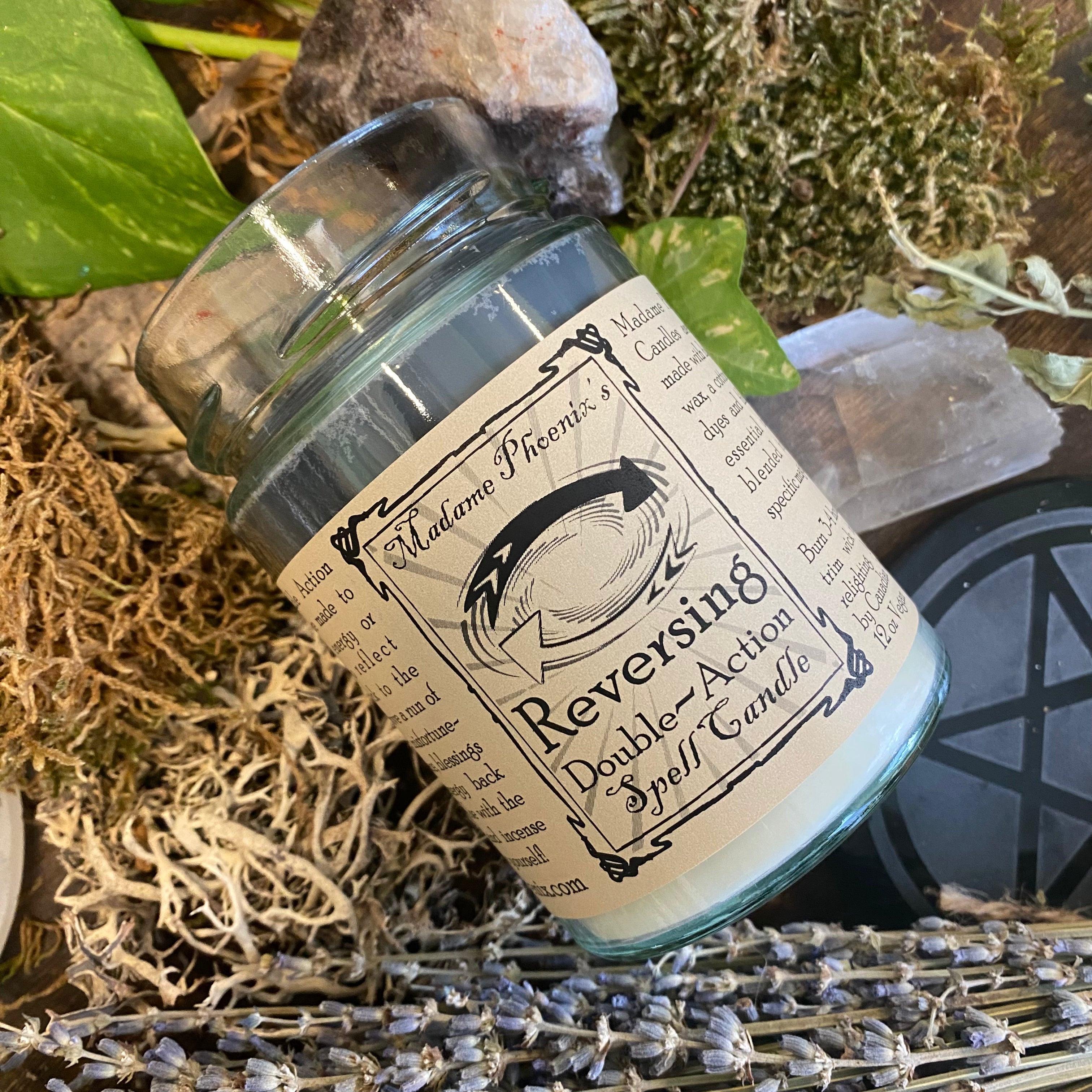 Reversing Double Action Spell Candle