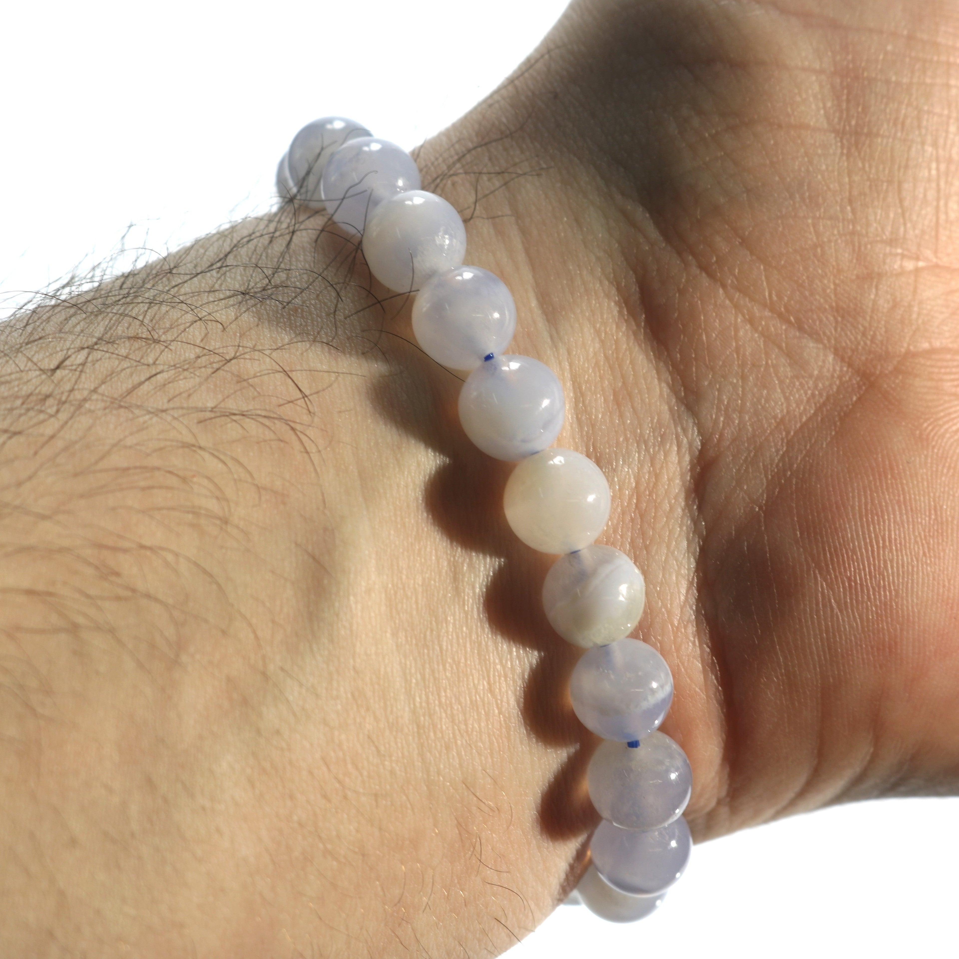 Agate Blue Lace Bracelet