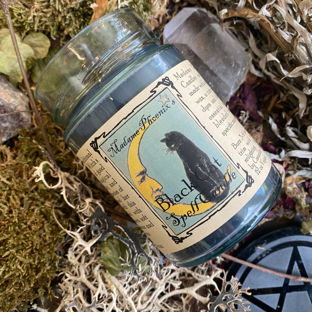 Black Cat Spell Candle