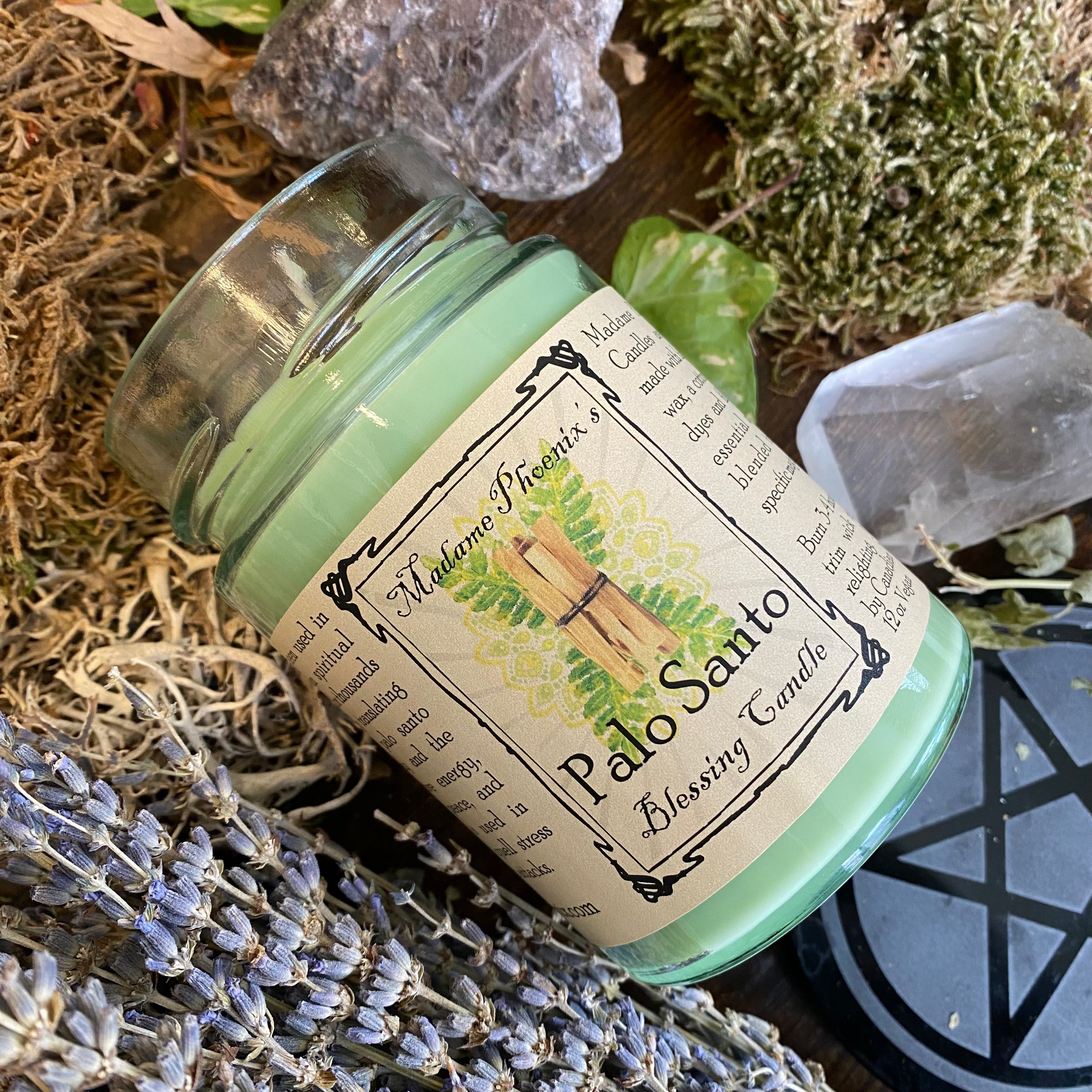 Palo Santo Magical Cleansing Aromatherapy Candle