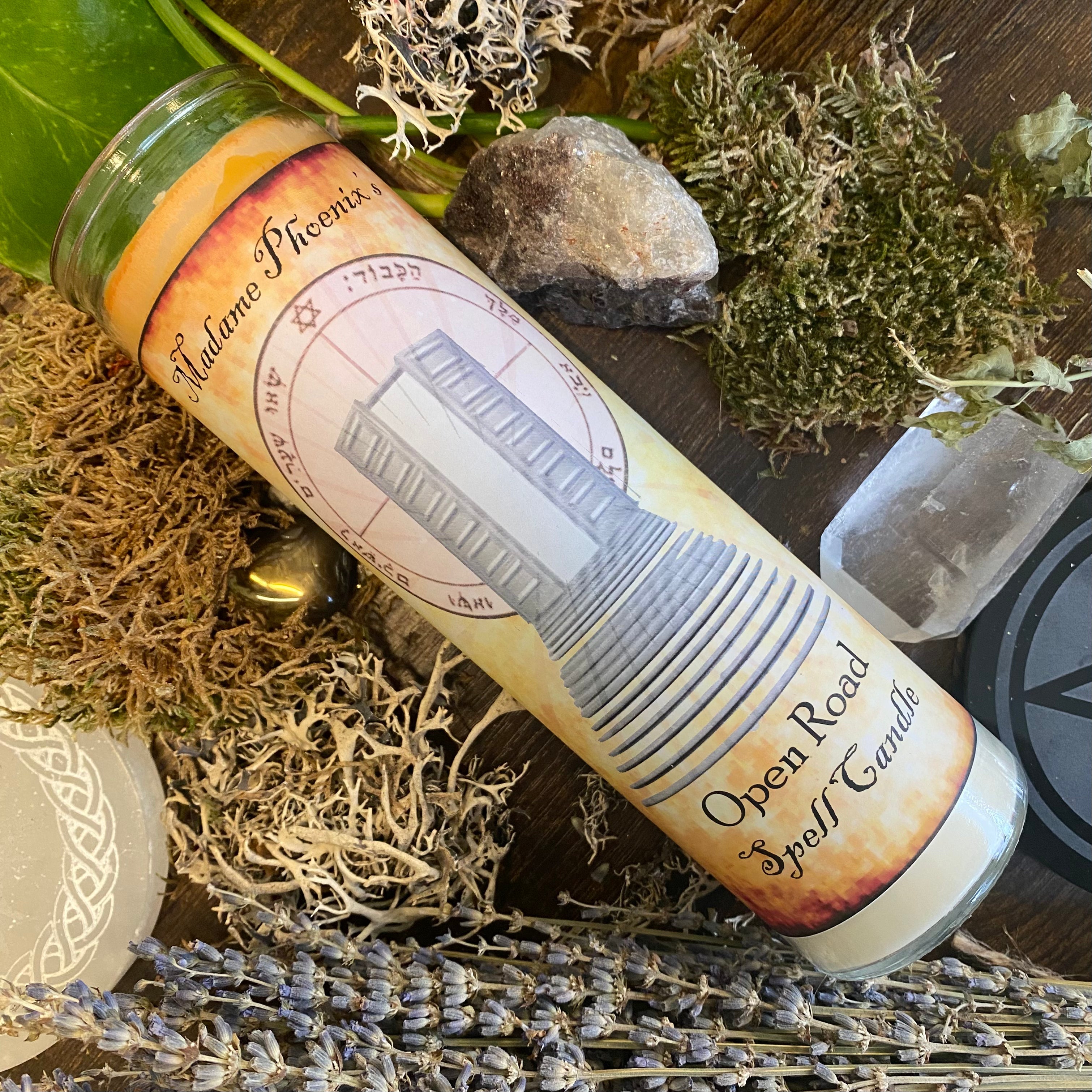 Open Road Magical Spell Candle