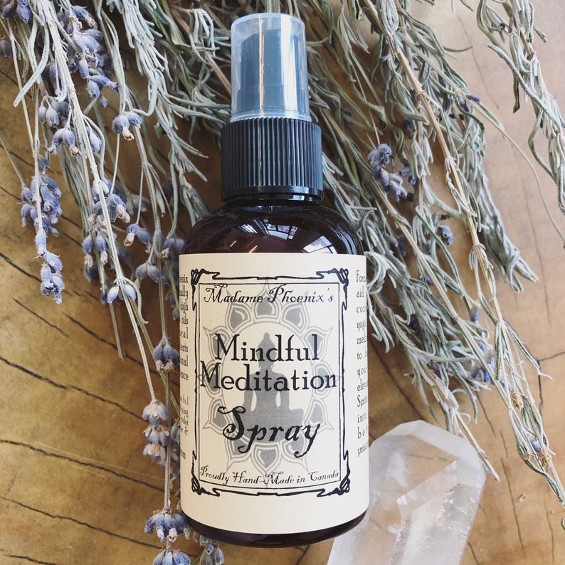 Mindful Meditation Aromatherapy Spray Incense