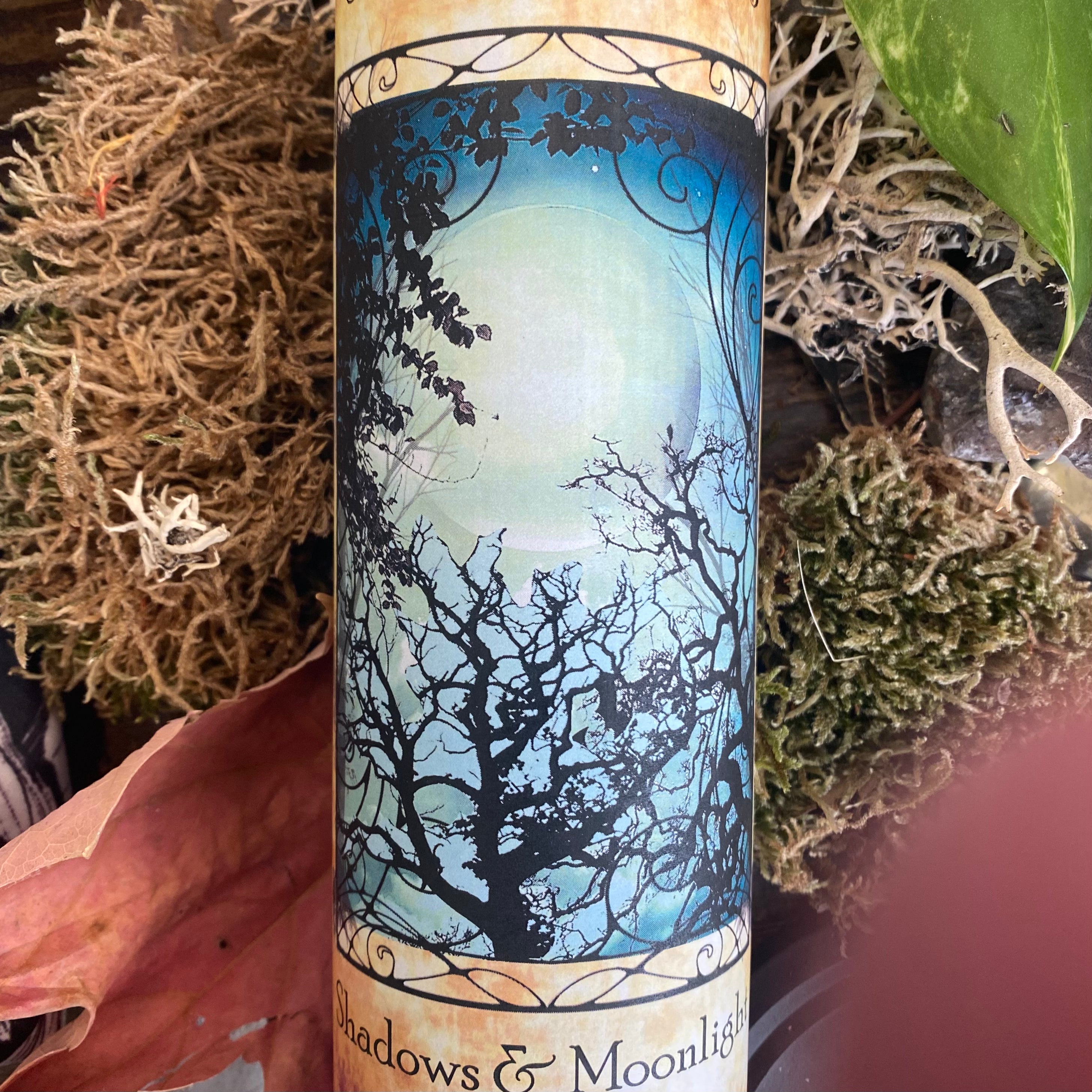 Shadows & Moonlight Samhain Ritual Ancestor Altar Candle