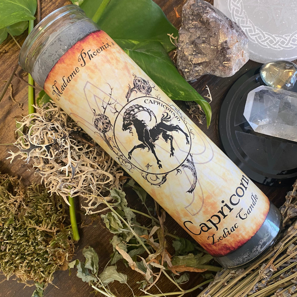 Zodiac Magic Capricorn Spell Candle