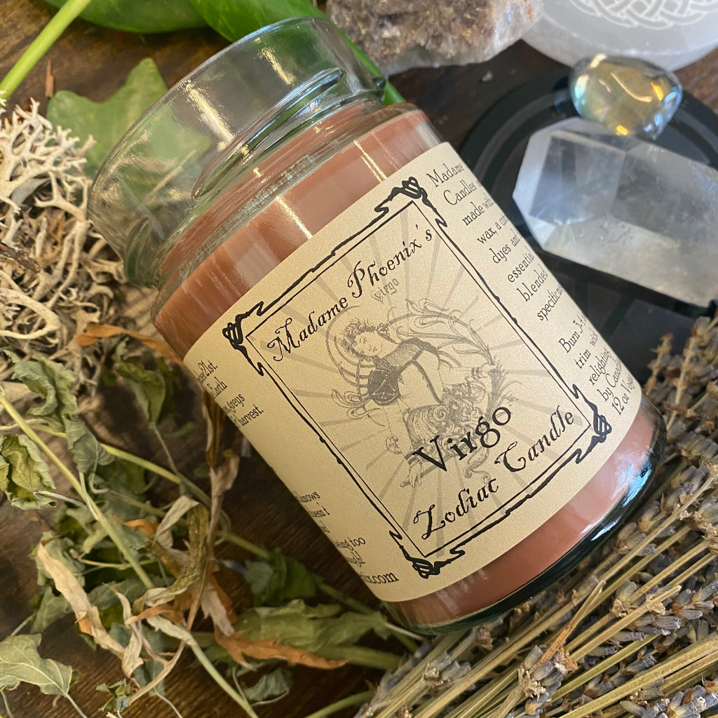 Zodiac Magic Virgo Spell Candle