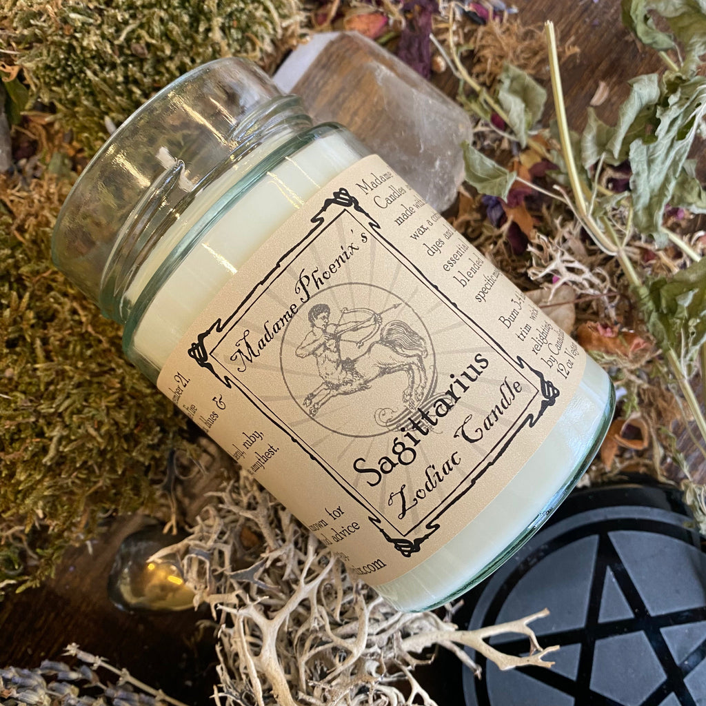 Zodiac Magic Sagittarius Spell Candle