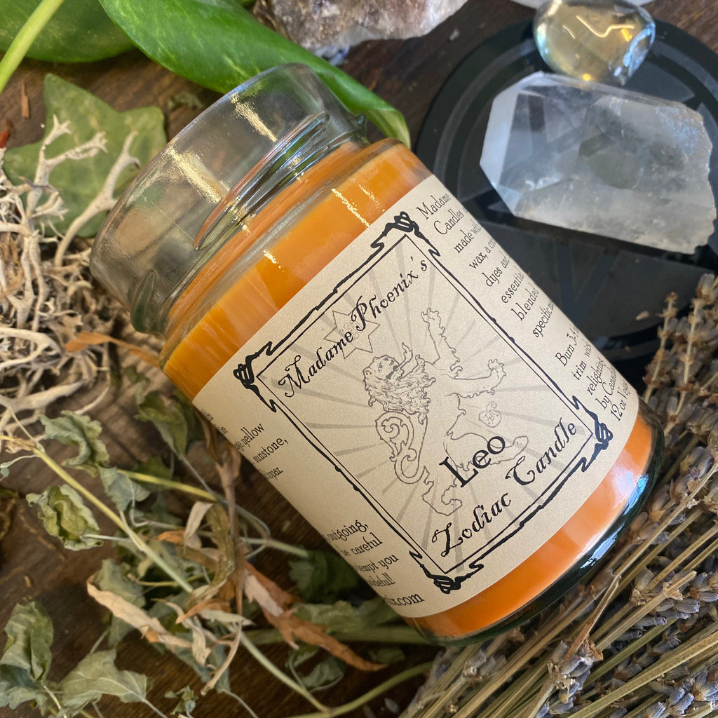 Zodiac Magic Leo Spell Candle