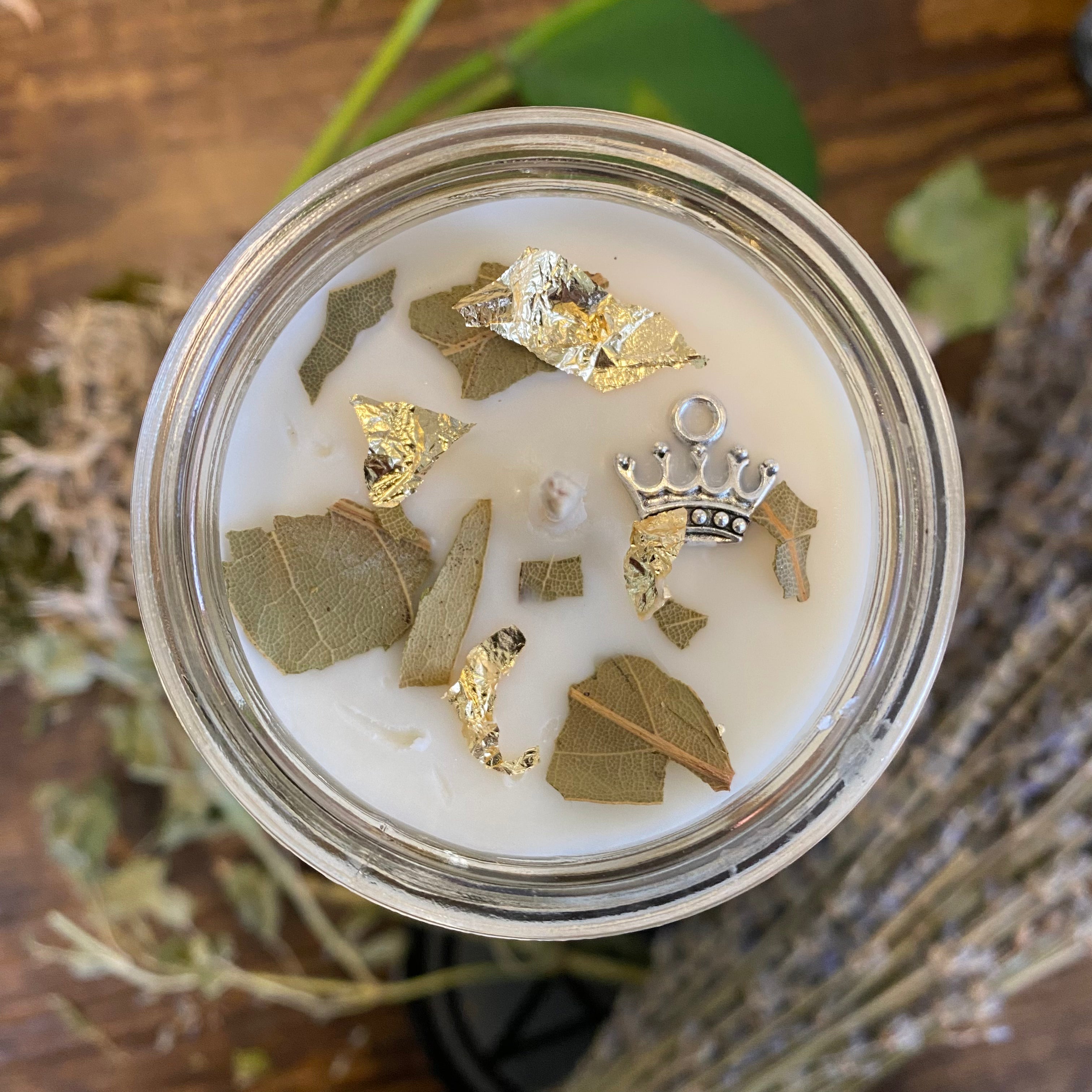Crown of Success Spell Candle