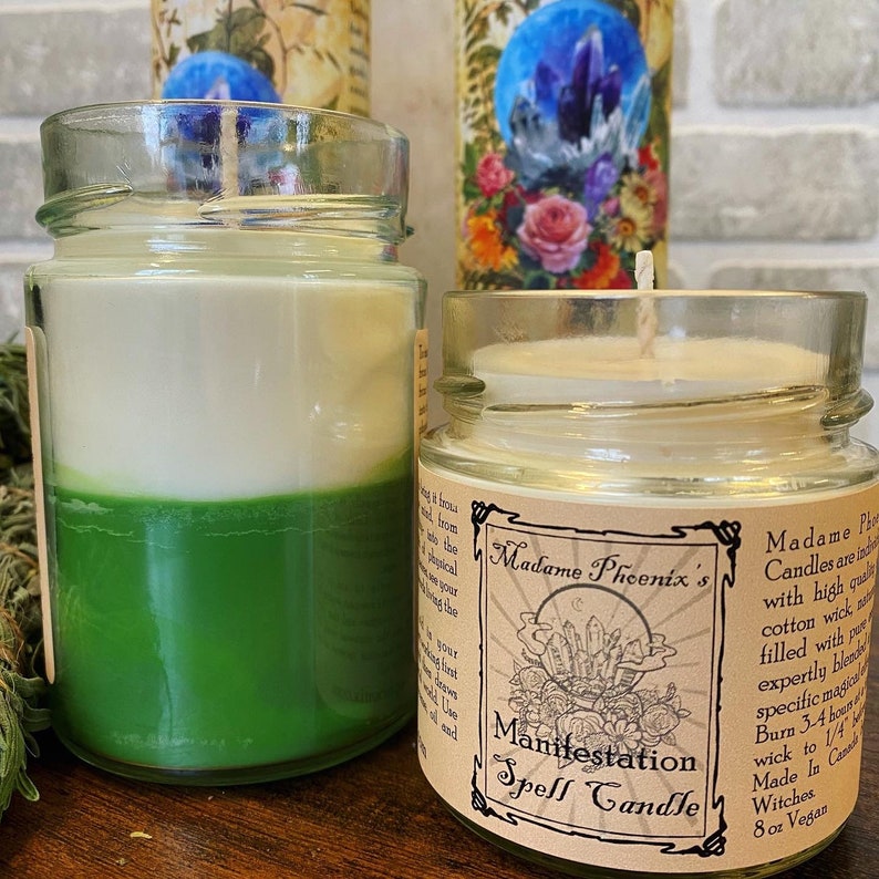Manifestation Ritual Spell Candle