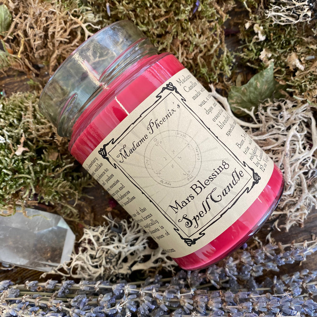 Planetary Magic Mars Spell Candle