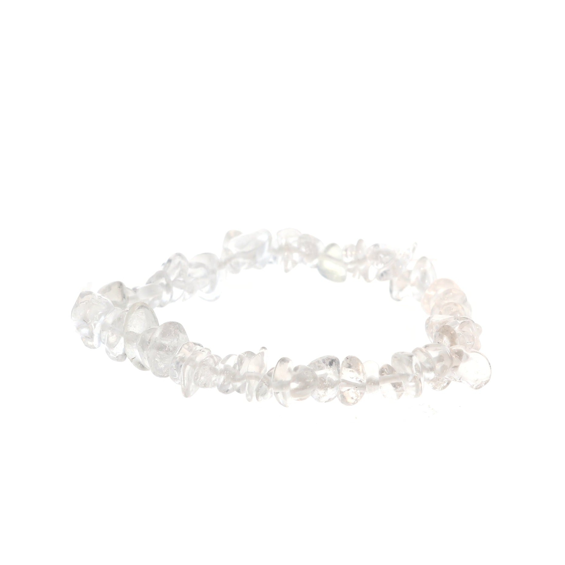 Clear Quartz Bead Bracelet