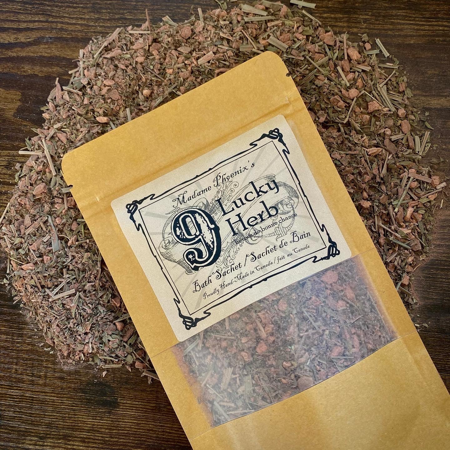 9 Lucky Herb Spiritual Bath Sachet