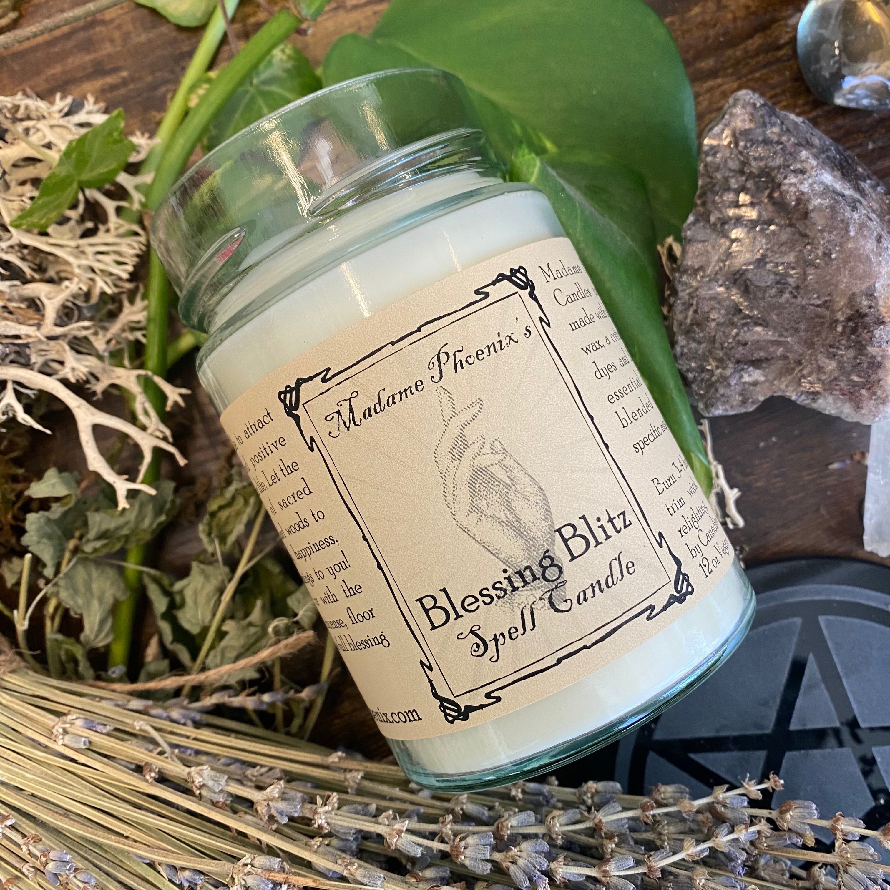 Blessing Blitz Magic Spell Candle