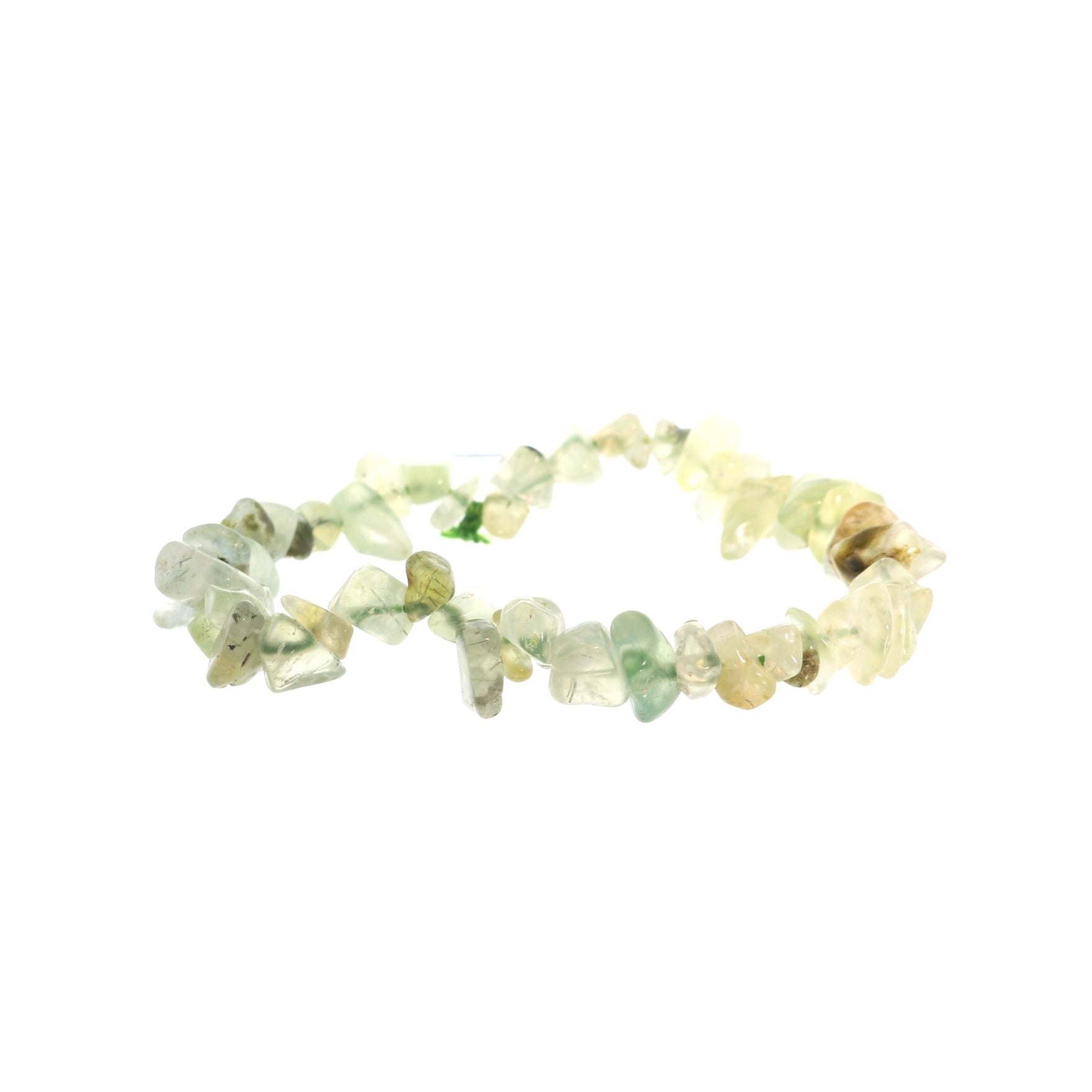 Prehnite Bead Bracelet