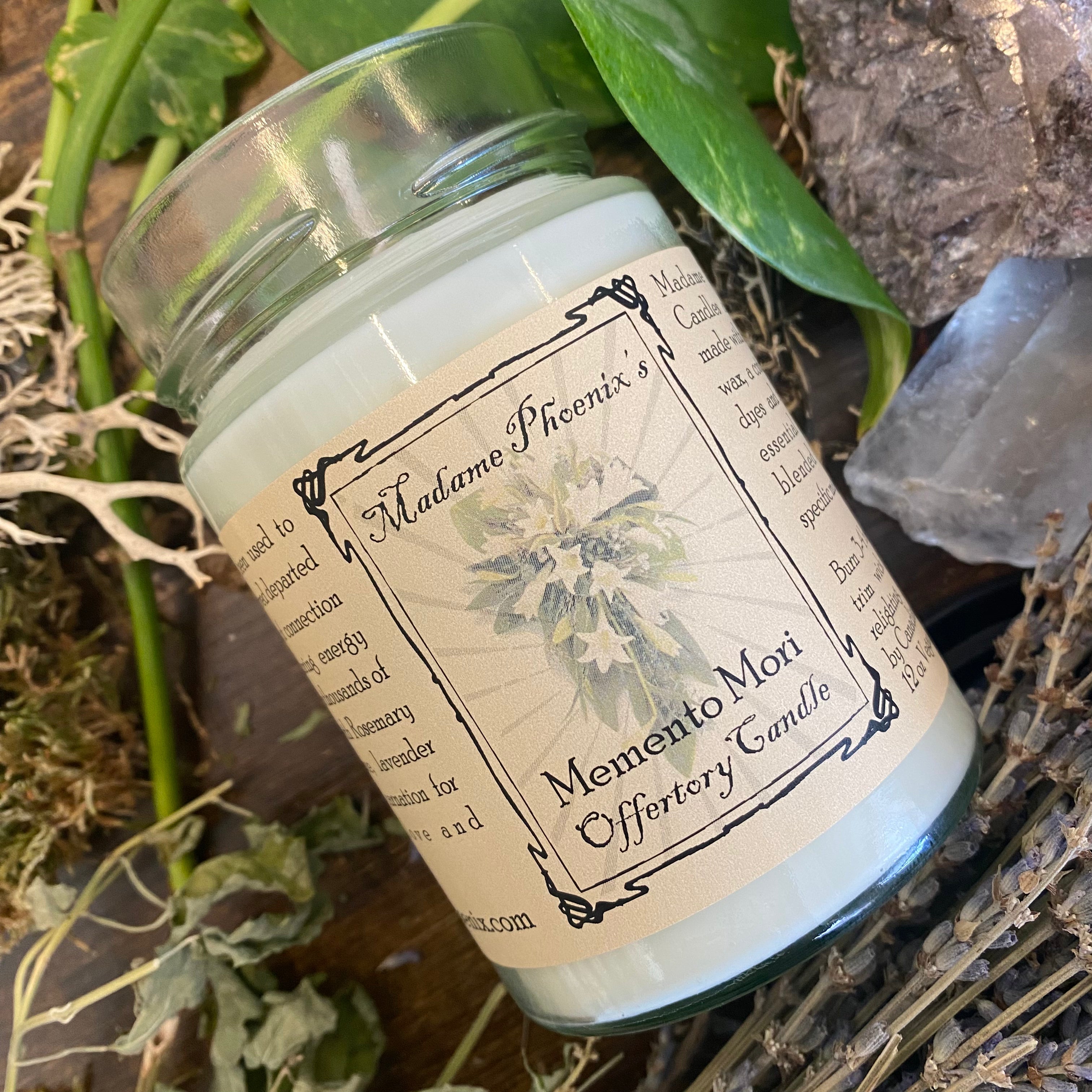 Memento Mori Offering Ancestor Memorial Candle