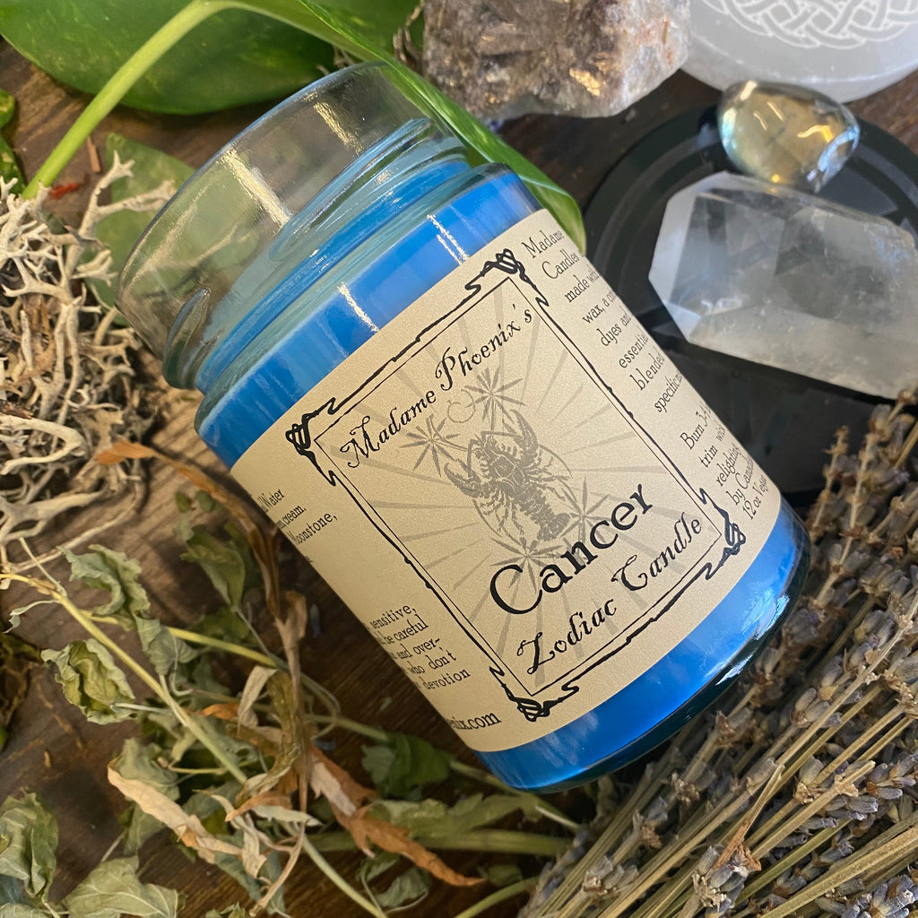 Zodiac Magic Cancer Spell Candle
