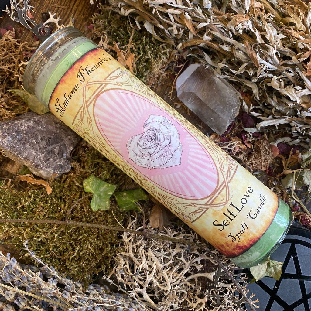 Self Love Heart Healing Spell Candle