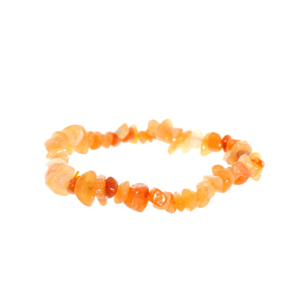 Red Aventurine Chip Bracelet