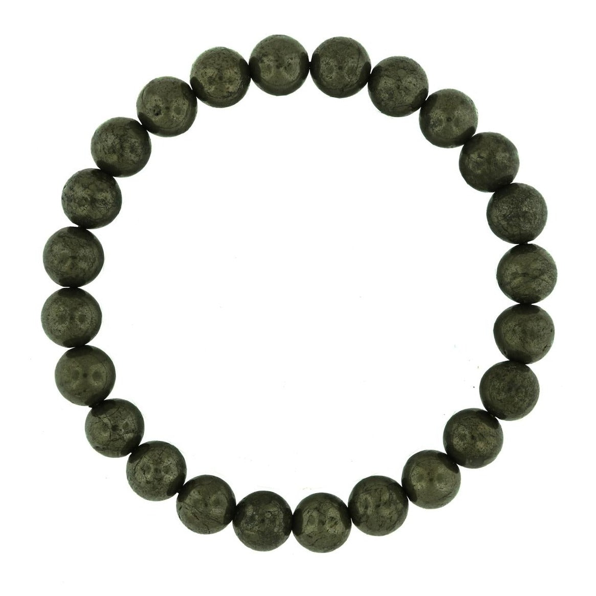 Pyrite Round Bracelet