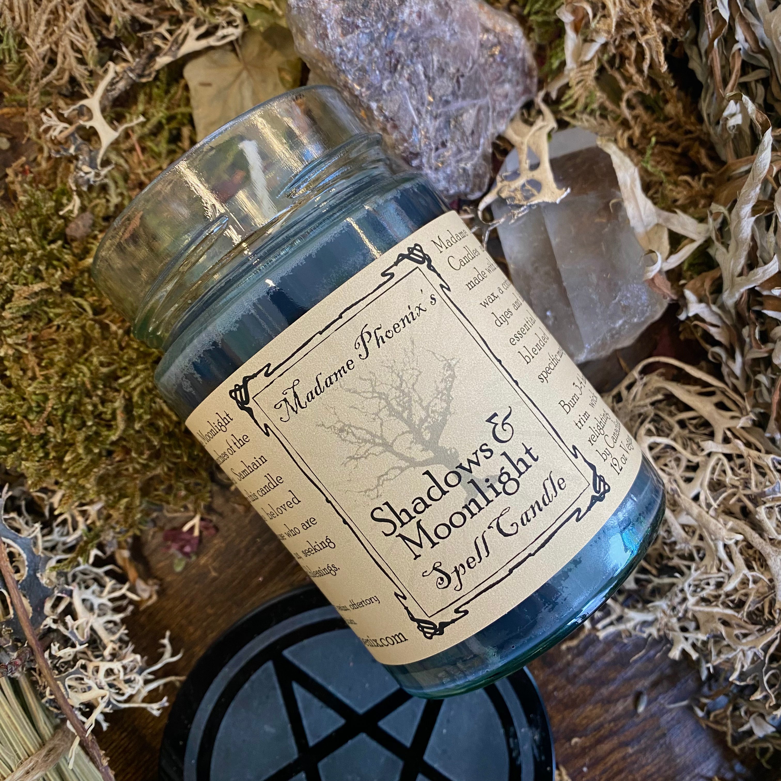 Shadows & Moonlight Samhain Ritual Ancestor Altar Candle