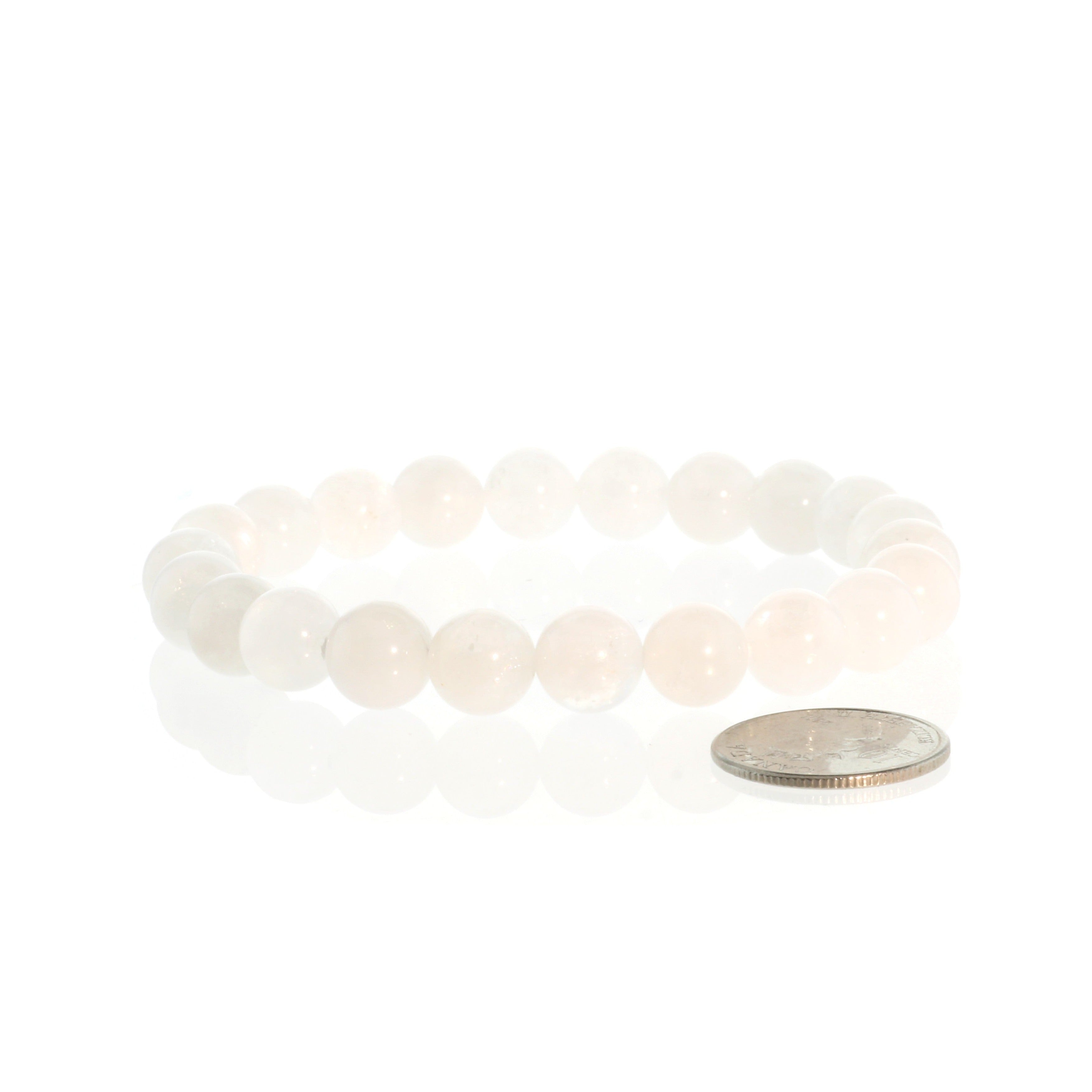 Moonstone Bead Bracelet