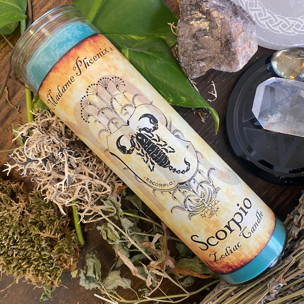 Zodiac Magic Scorpio Spell Candle