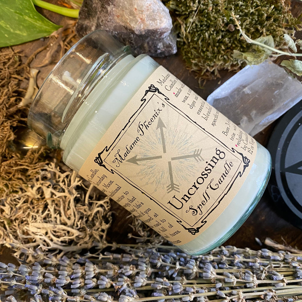 Uncrossing Magic Spell Candle