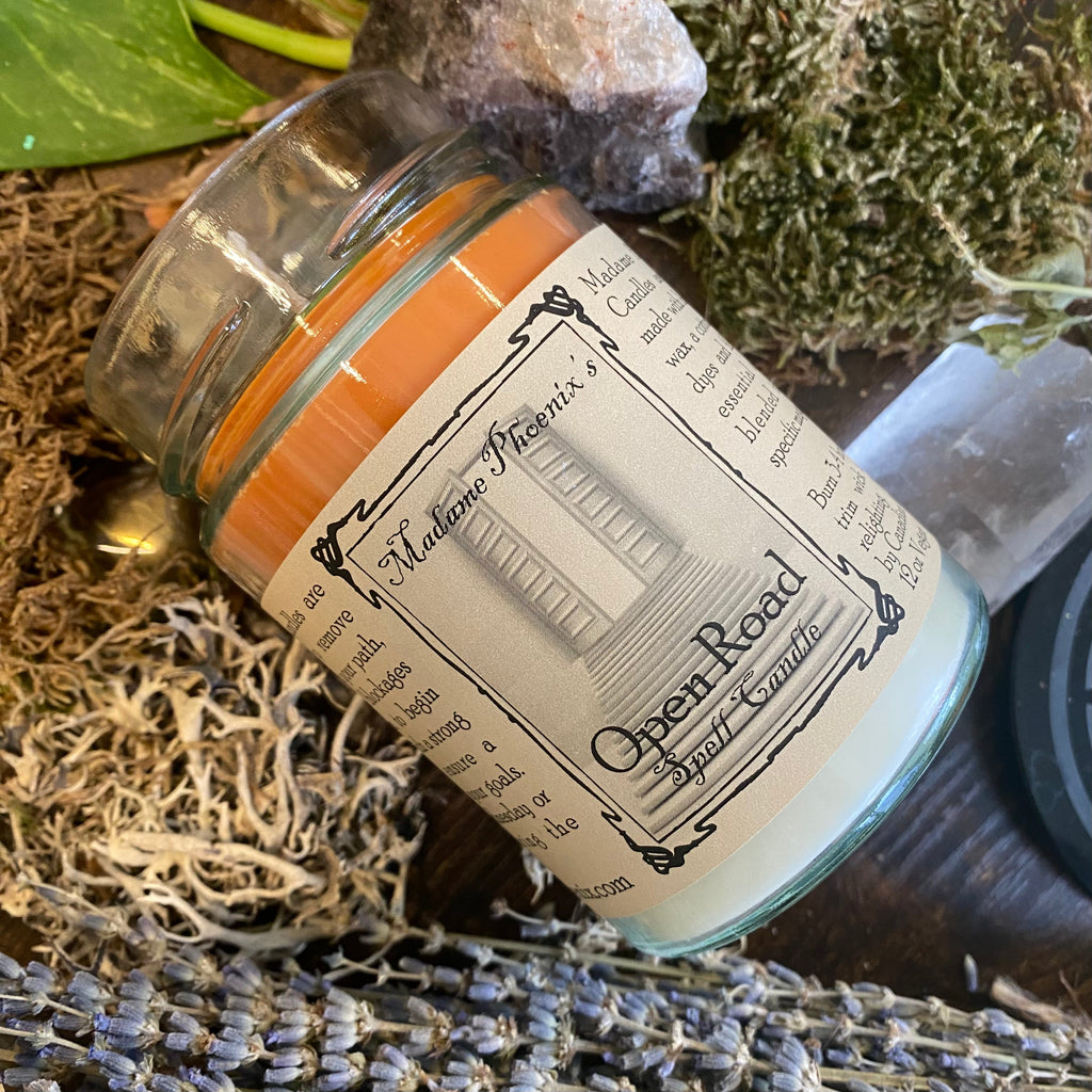 Open Road Magical Spell Candle