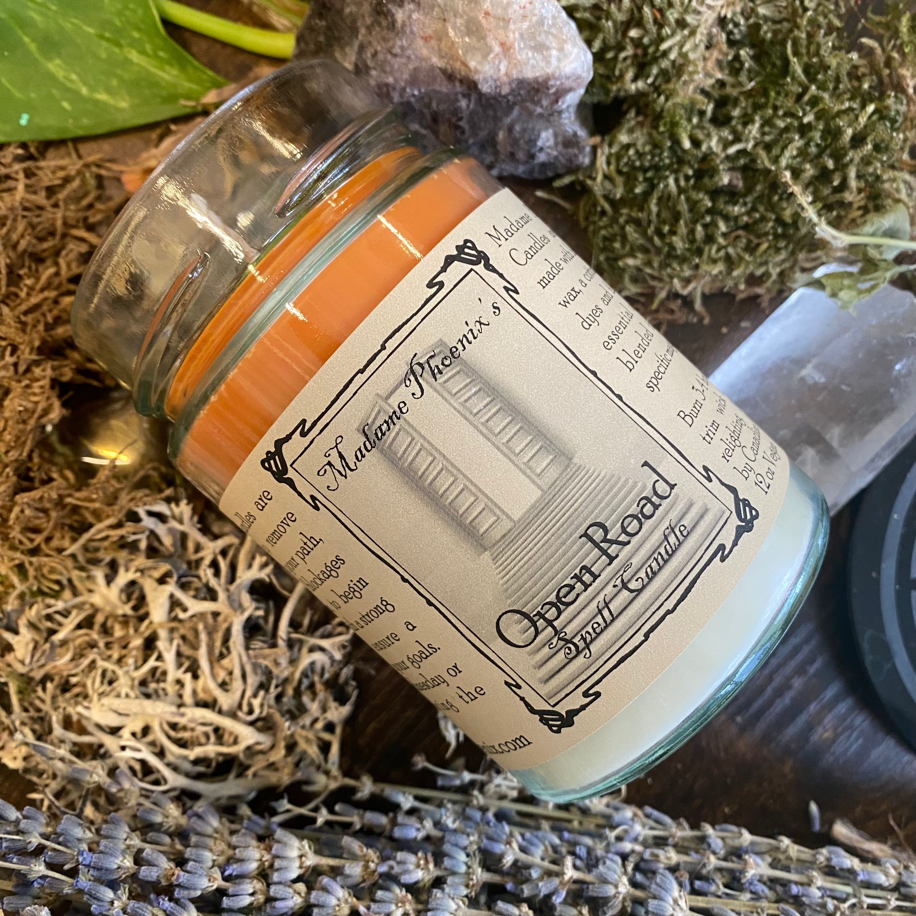 Open Road Magical Spell Candle
