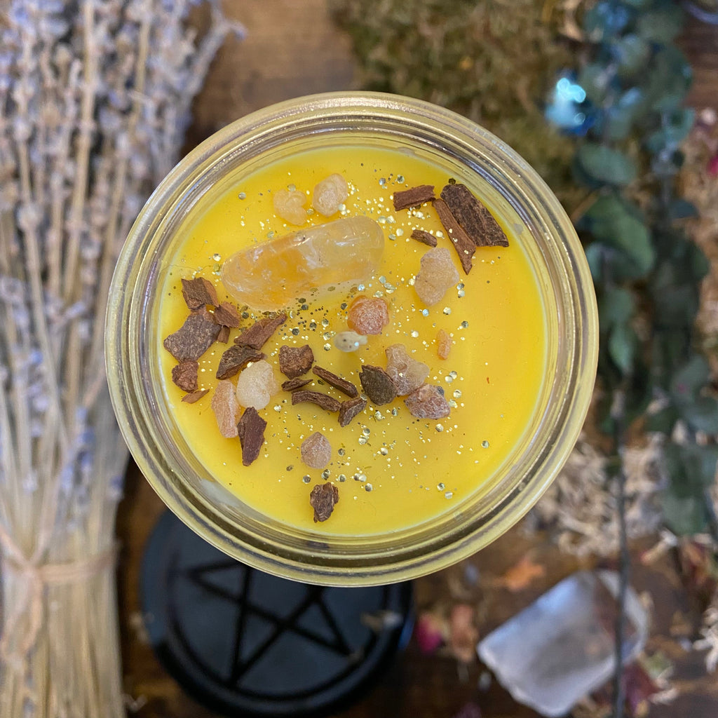 Lucky Star Magic Spell Candle