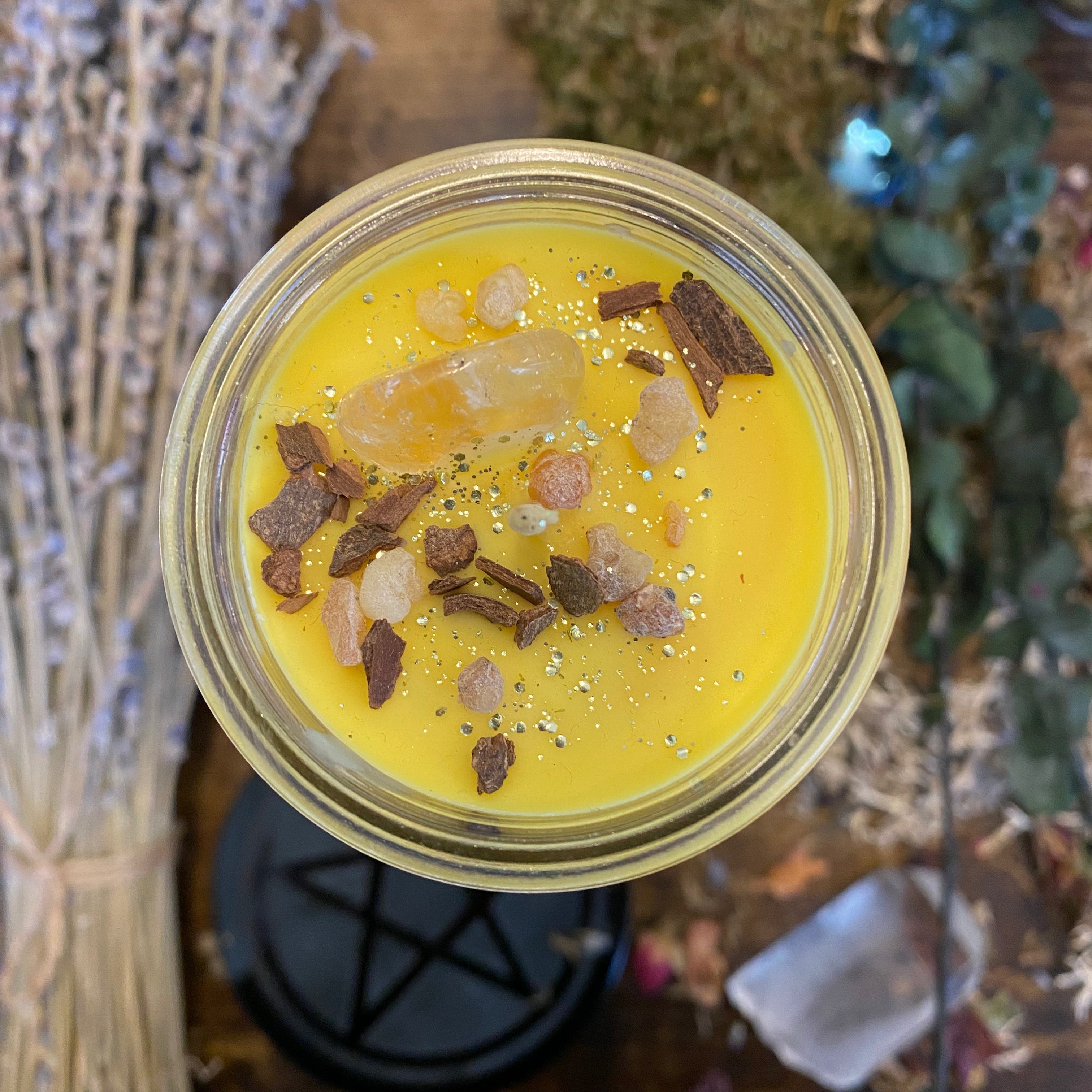 Lucky Star Magic Spell Candle