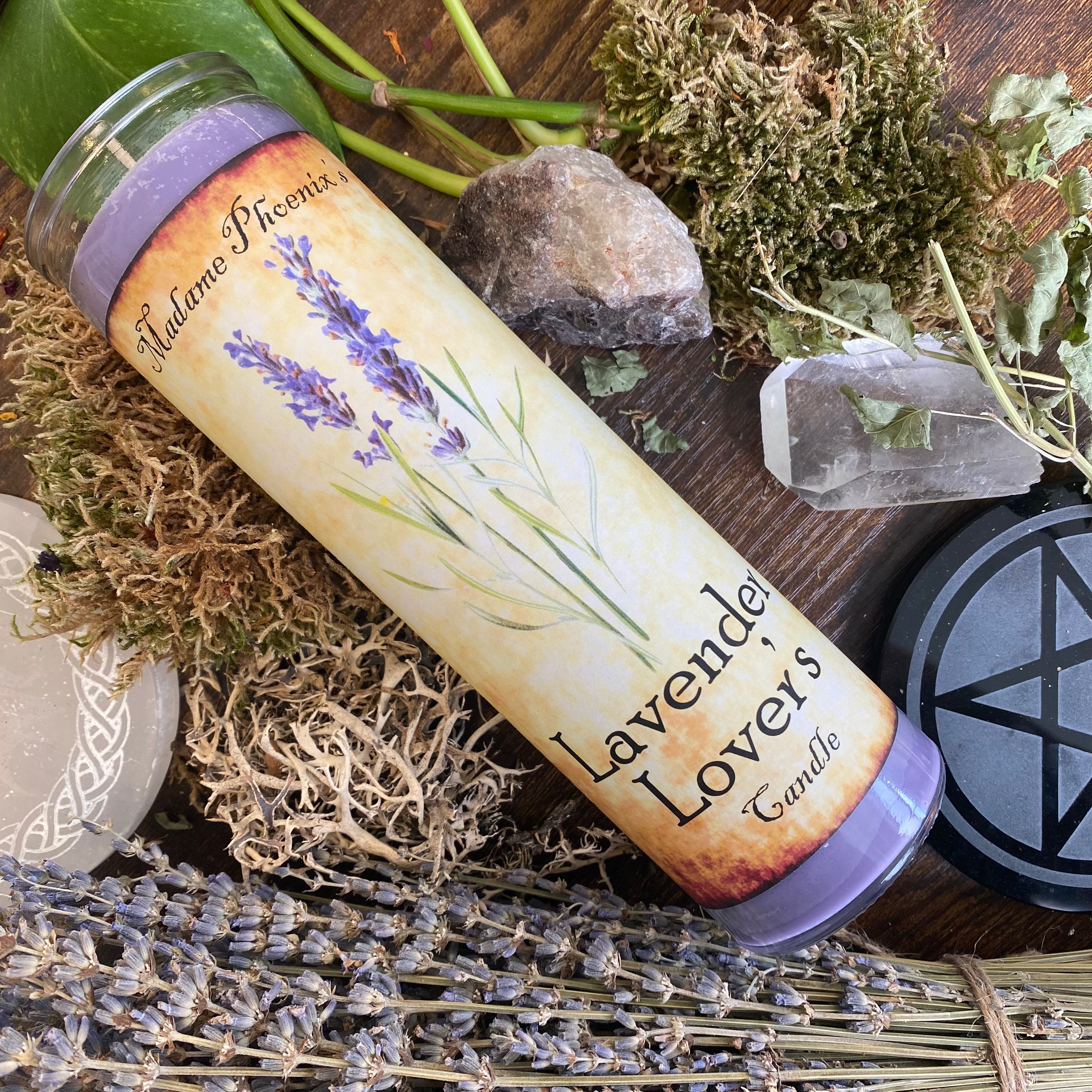 Lavender Lover Magic Aromatherapy Spell Candle