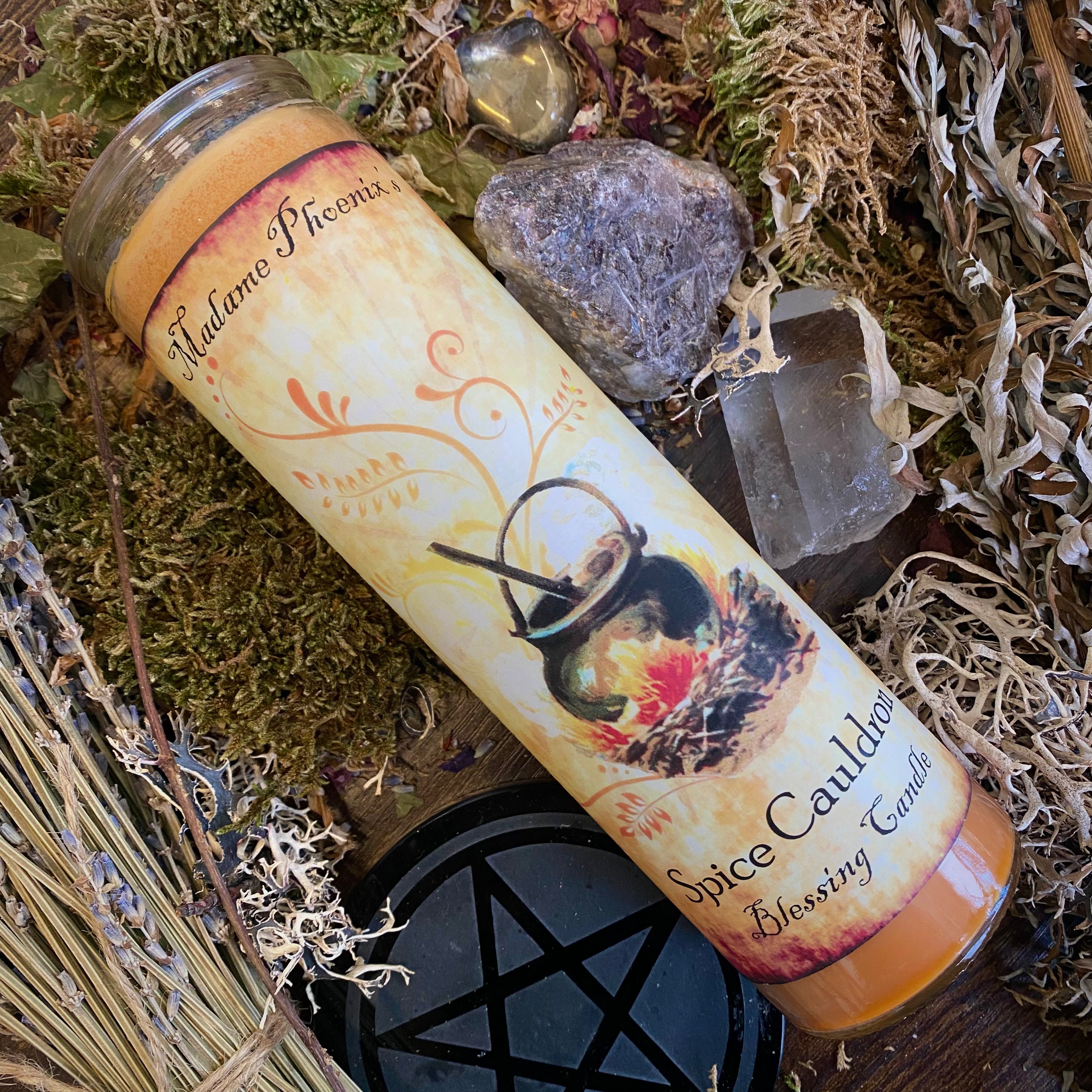 Spice Cauldron Seasonal Autumn Candle