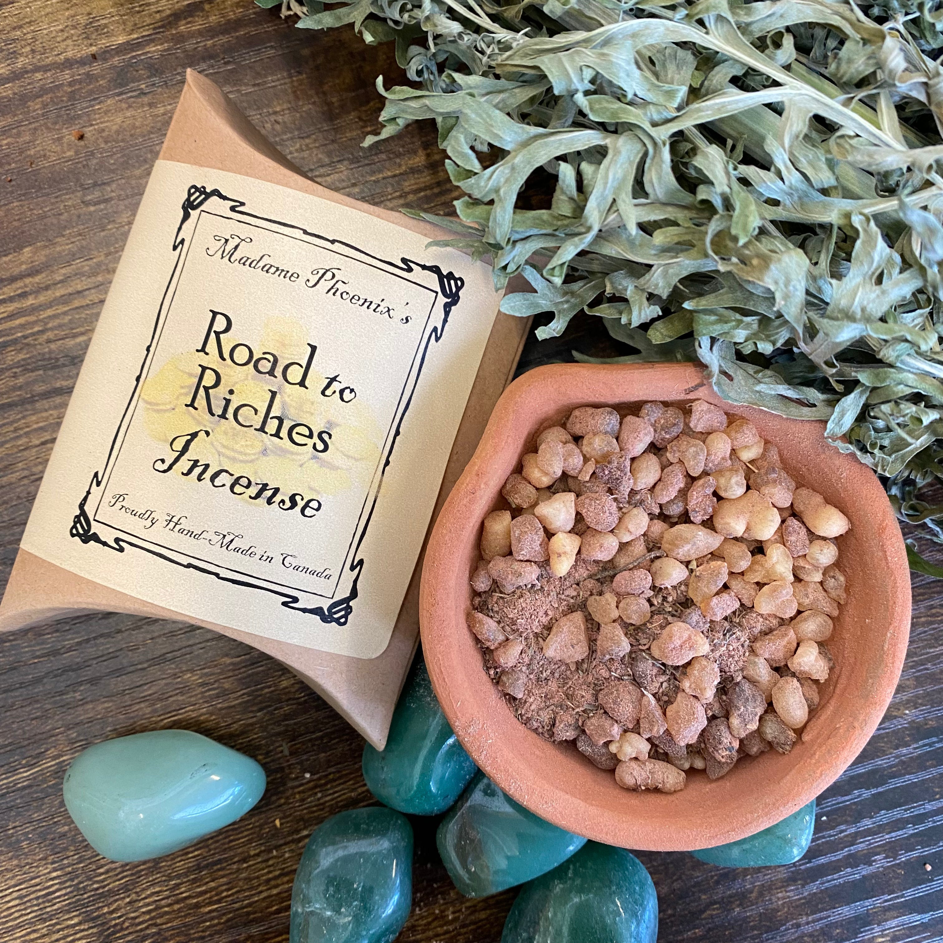 Road to Riches Magic Spell Incense