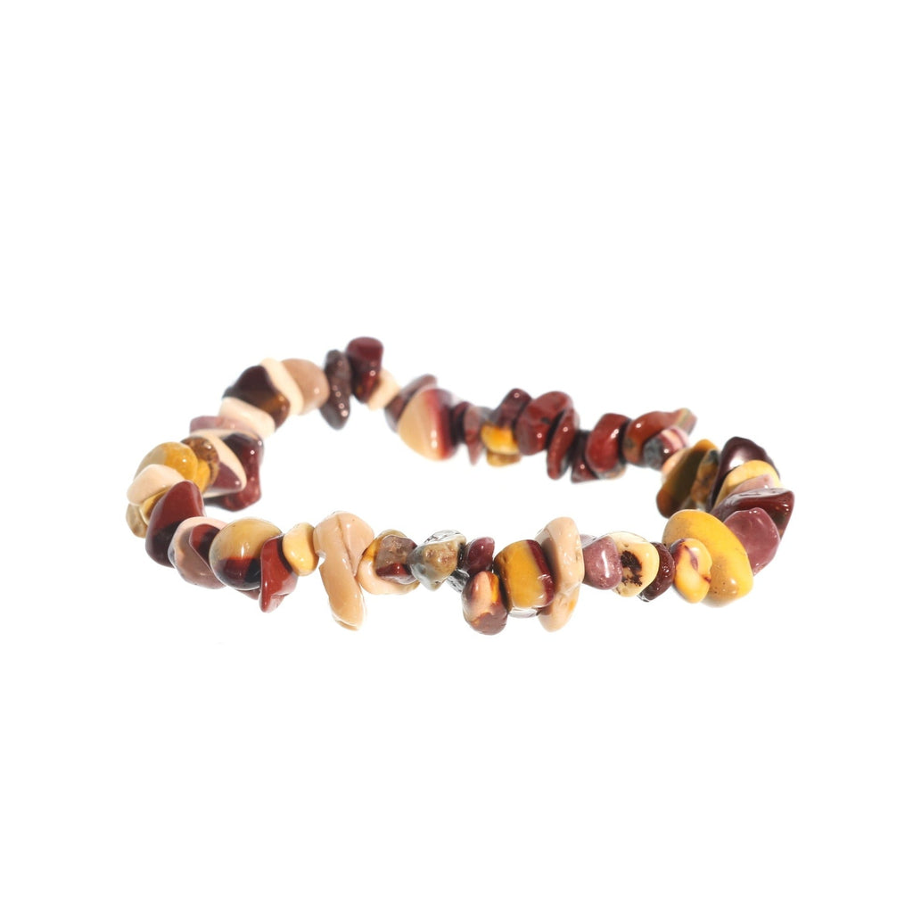 Mookaite Jasper Bead Bracelet