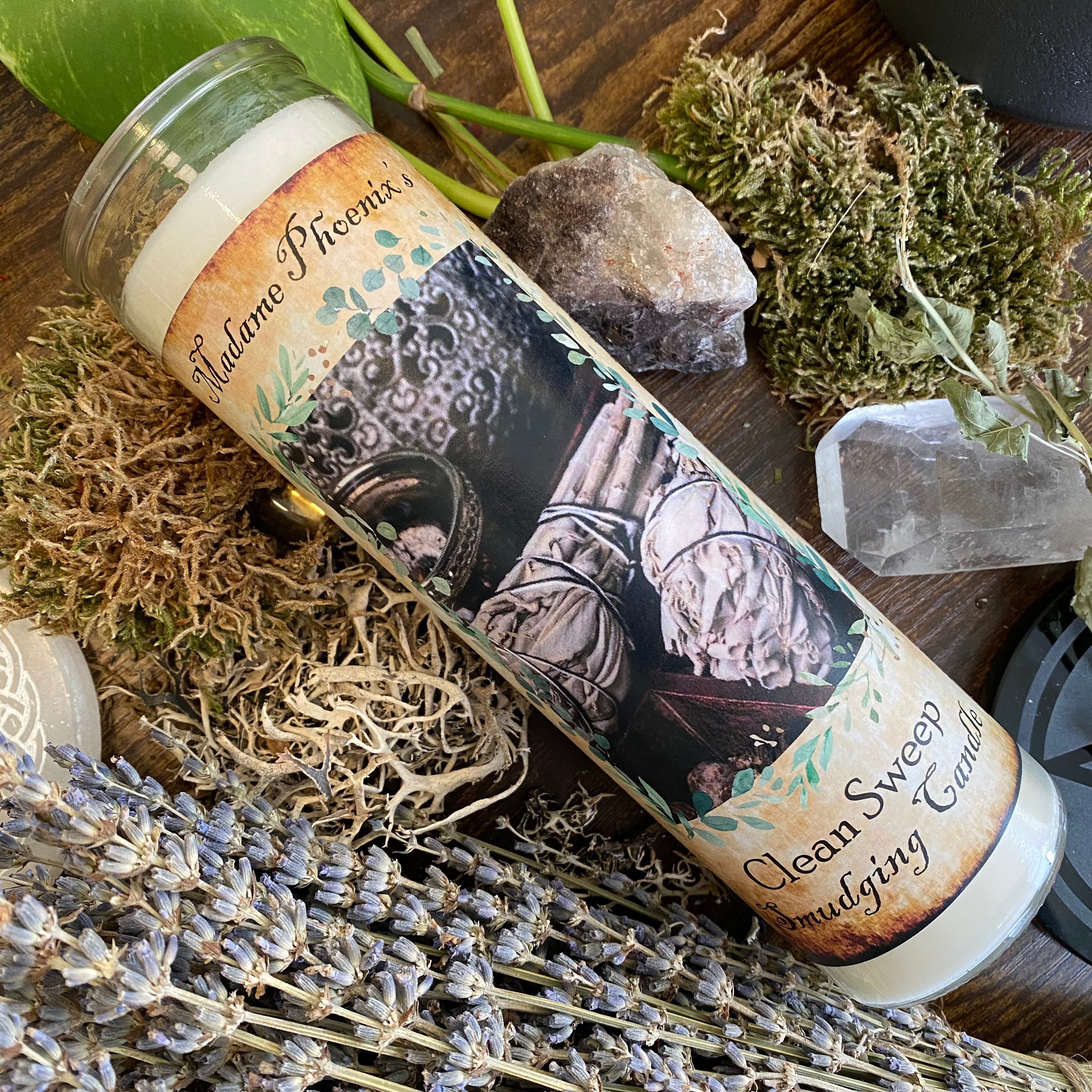 Clean Sweep Cleansing & Blessing Candle