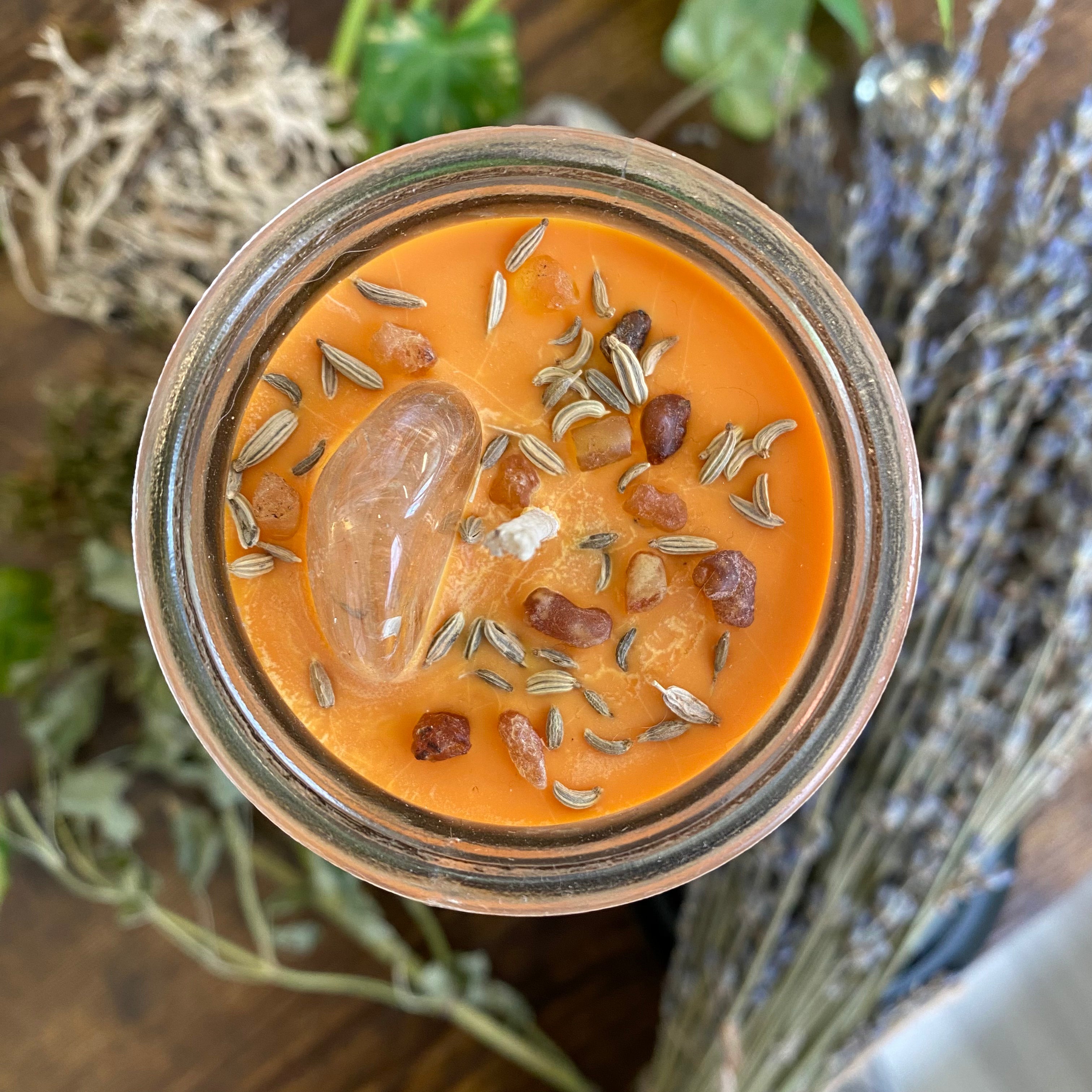 Planetary Magic Mercury Blessing Prosperity Spell Candle