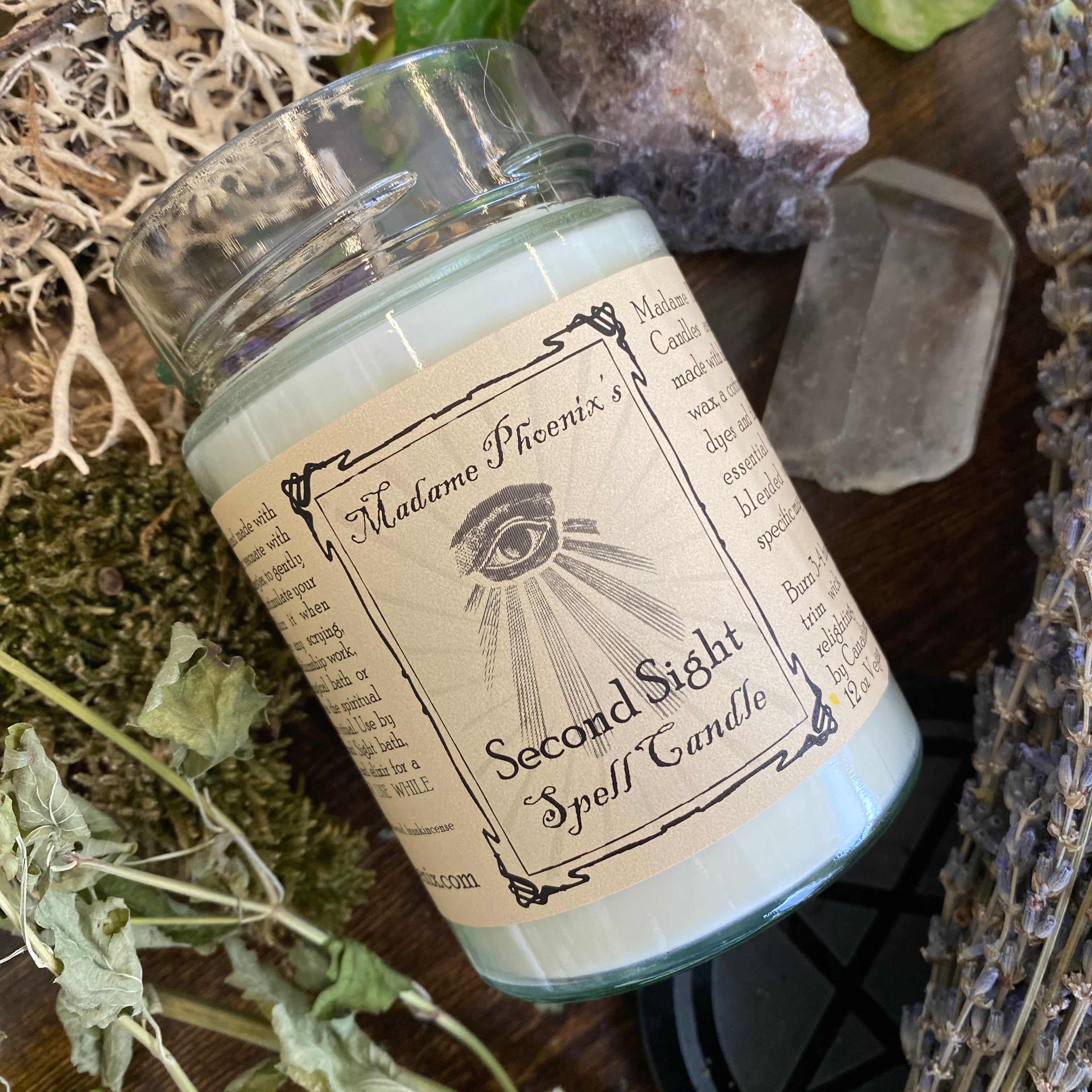Second Sight Magic Spell Ritual Candle