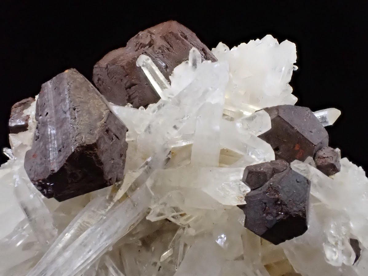 Large Black Pyrite & Quartz Cluster – Fengjiashan Mine (1043g)