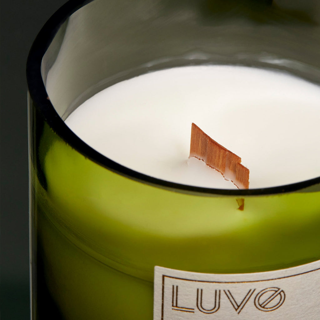 Juniper & Balsam Spruce Wooden Wick Candle