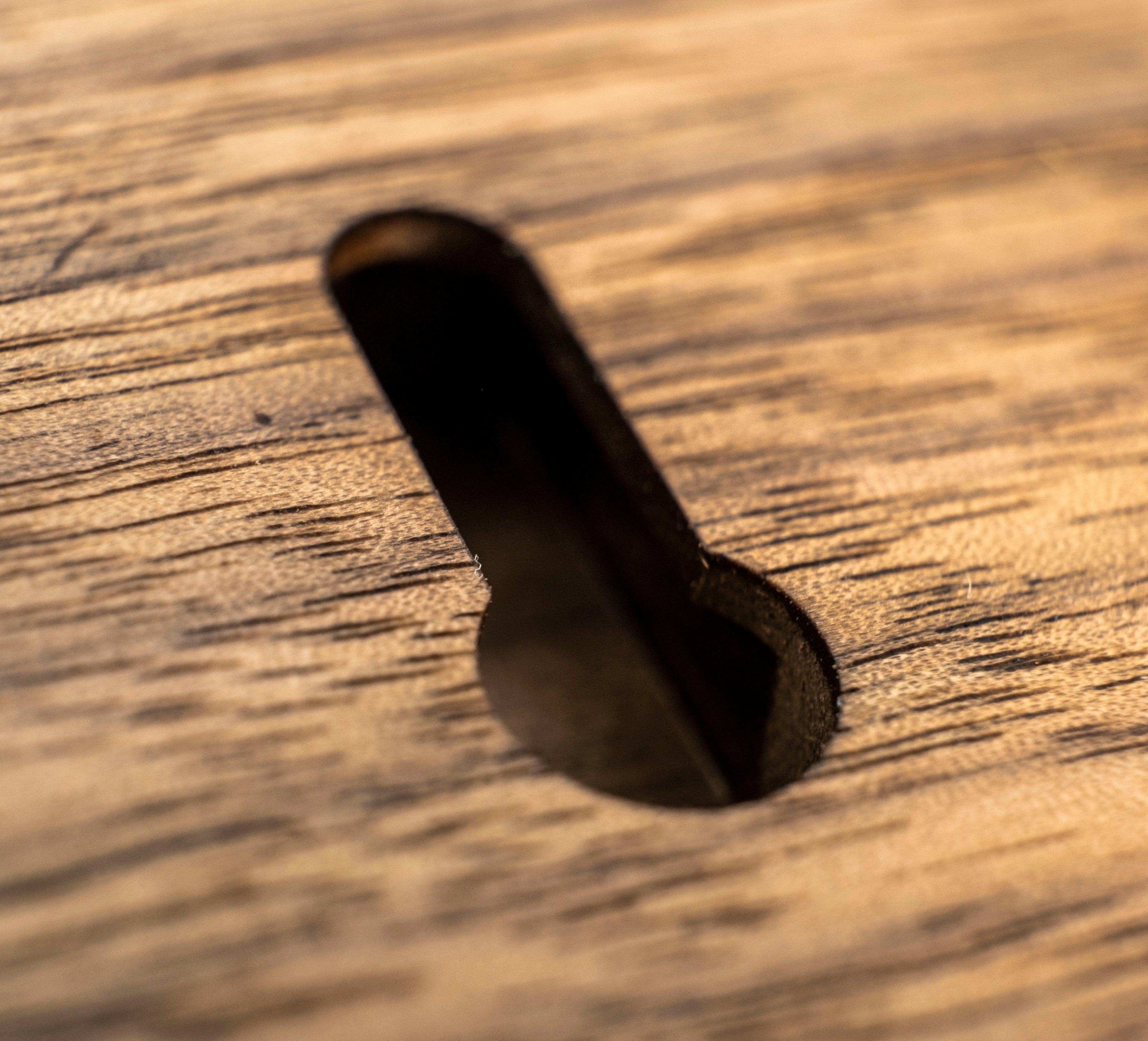 Walnut Magnetic Knife Rack Large