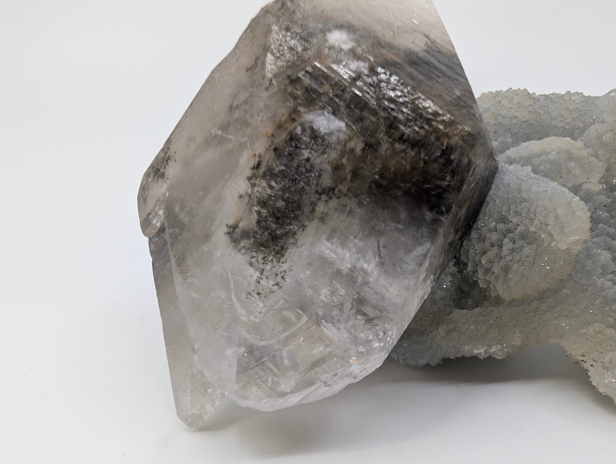 Majestic Throne of Dogtooth Calcite