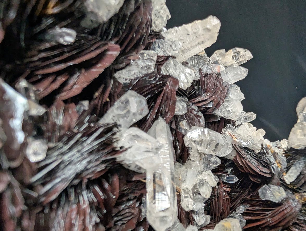 Museum-Grade Magnetic Iron Rose Hematite with Quartz – Jinlong Hill, Guangdong, China