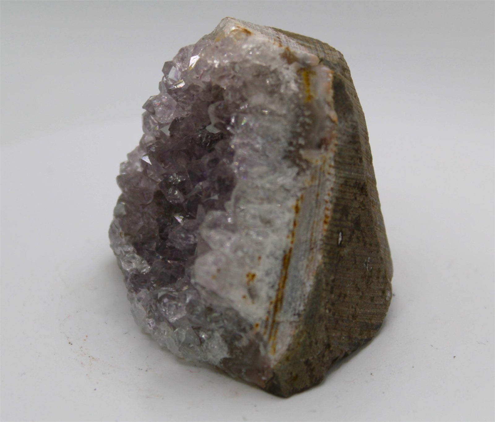 Natural Light Pink Amethyst Crystal Cluster tower from Brazil Approx. 6 cm x 5 cm x 5 cm